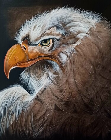 Peinture intitulée "ANGE" par Cathy Fix, Œuvre d'art originale, Acrylique Monté sur Châssis en bois