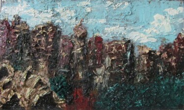 Peinture intitulée "Sydney" par Michele Principato Trosso, Œuvre d'art originale, Huile