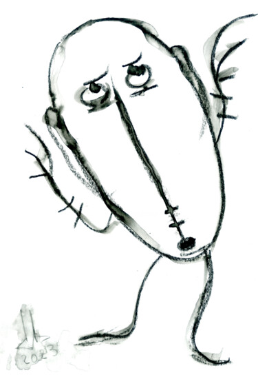 Disegno intitolato "148" da Anaïsberg, Opera d'arte originale, Matita