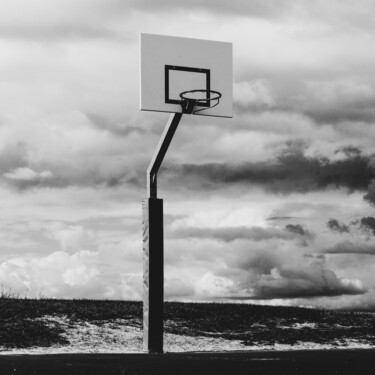 제목이 "Le Terrain de Basket"인 사진 Aurélien Bellido로, 원작, 디지털