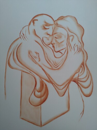 Disegno intitolato "Sans titre 201805" da Max No, Opera d'arte originale, Olio