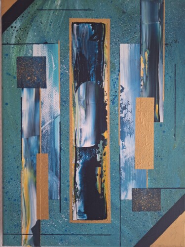Peinture intitulée "ORdinaire" par Lefevre Sylvain, Œuvre d'art originale, Acrylique Monté sur Châssis en bois