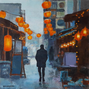 绘画 标题为“I am still searching” 由Nikola Golubovski, 原创艺术品, 丙烯