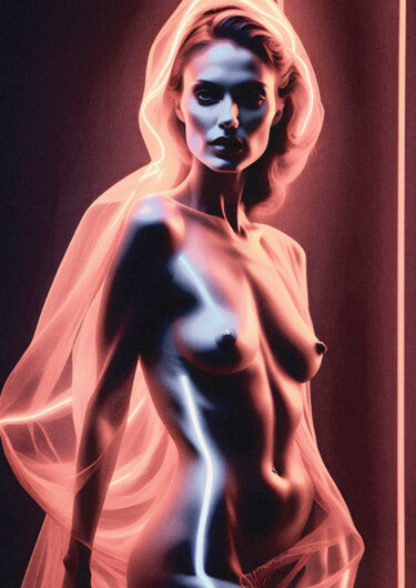 Radiant Reverie No 40 Digital Arts titled "Radiant Reverie No…" by Probebyar, Original Artwork, AI generated image