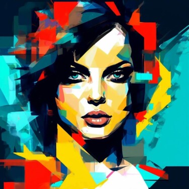 数字艺术 标题为“Fashion art 3” 由Анатолий Рабков, 原创艺术品, 2D数字工作