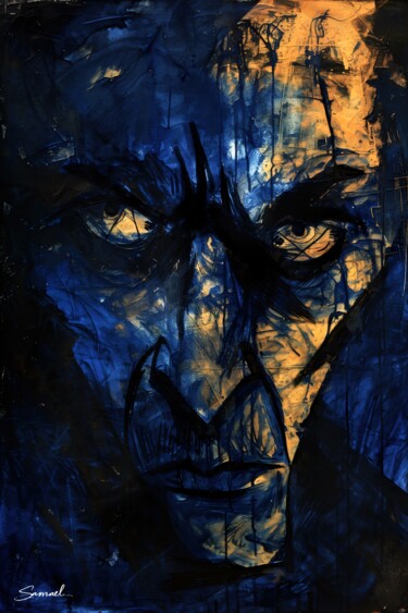 数字艺术 标题为“Portrait of Intrusi…” 由Samael, 原创艺术品, 数字油画
