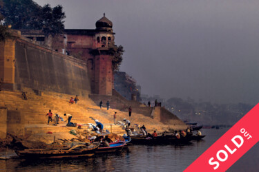 Фотография под названием "VARANASI" - Sergei Reoutov, Подлинное произведение искусства, Цифровая фотография