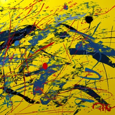 Arts numériques intitulée "Été" par Pascal Gagné, Œuvre d'art originale, Peinture numérique