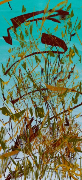 Arts numériques intitulée "Blé" par Pascal Gagné, Œuvre d'art originale, Peinture numérique