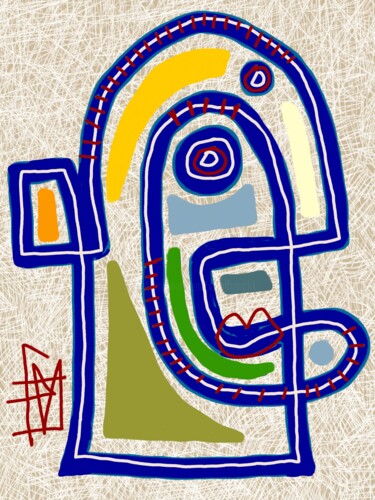 Digital Arts titled "GTi" by Franck Vidal, Original Artwork, Digital Painting
