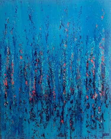 Schilderij getiteld "Field of Noise /Ful…" door Uday Mastenbroek, Origineel Kunstwerk, Acryl