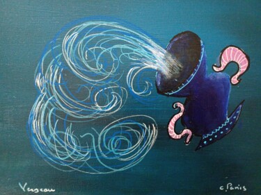 Peinture intitulée "signe du zodiaque" par Christian Panis, Œuvre d'art originale, Acrylique