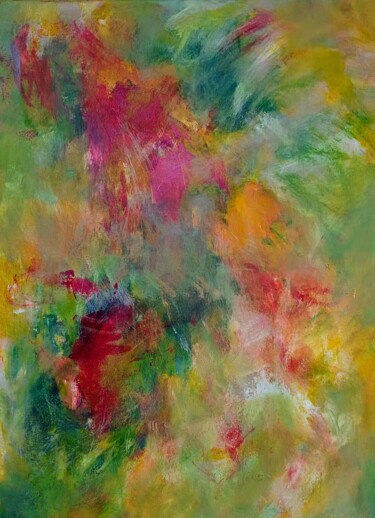 Painting titled "Calice" by Alyssa Pasquier, Original Artwork, Acrylic