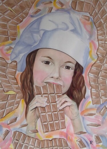 Peinture intitulée "AQUARELLE originale…" par Isabelle Redonnet, Œuvre d'art originale, Aquarelle