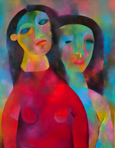 绘画 标题为“Love that will over…” 由Katerina Sapozhkova, 原创艺术品, 油