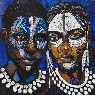Digital Arts titled "Toi et Moi" by Iviha Deidi, Original Artwork, Digital Painting