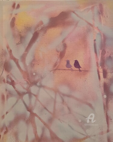 绘画 标题为“Nasze Randez-Vous 2” 由Ewa Mościszko, 原创艺术品, 丙烯