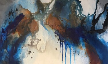 Painting titled "Determined" by Djamel Eddine Hafis, Original Artwork, Acrylic
