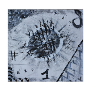 Pittura intitolato "B&w 18" da Paobel, Opera d'arte originale, Acrilico