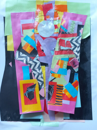 Collages titled "citadel" by Ronnie Kolner, Original Artwork, Collages
