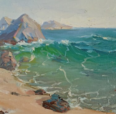 "Морской этюд номер 8" başlıklı Tablo Denis Konotop tarafından, Orijinal sanat, Petrol Karton üzerine monte edilmiş