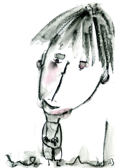 Peinture intitulée "175" par Anaïsberg, Œuvre d'art originale, Aquarelle