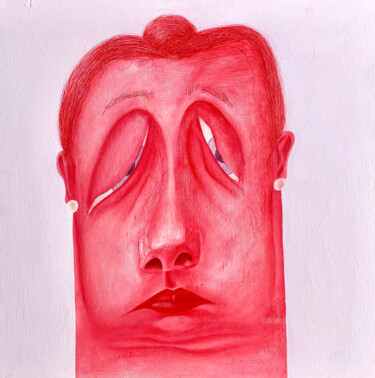 绘画 标题为“Self-Portrait” 由Maaike Plugge, 原创艺术品, 丙烯