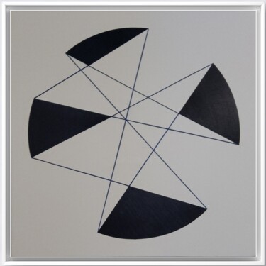 Schilderij getiteld "Immatricule 5.24.D.…" door Philippe Philippe Henssens (Henssens), Origineel Kunstwerk, Acryl