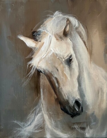 Schilderij getiteld "Dreamer" door Tamara Andjus, Origineel Kunstwerk, Acryl
