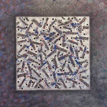 Peinture intitulée "Pinky" par Luc Chaussé (Luc Adrien), Œuvre d'art originale, Acrylique Monté sur Châssis en bois