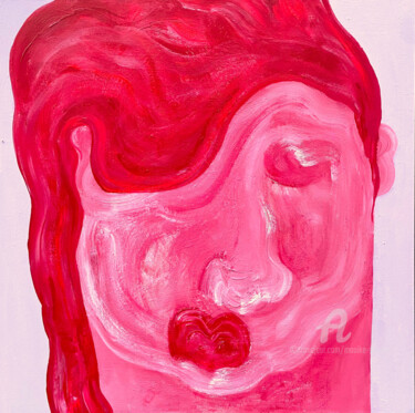 绘画 标题为“Self-Portrait” 由Maaike Plugge, 原创艺术品, 丙烯