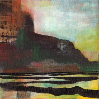 Peinture intitulée "Sans titre" par Dominique Leblanc, Œuvre d'art originale, Acrylique Monté sur Carton