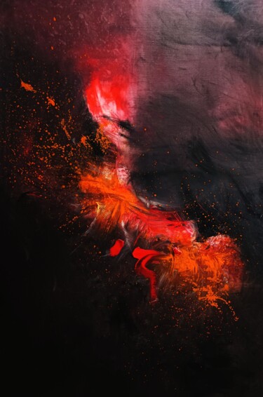 Peinture intitulée "sans titre : 5 mai…" par Karls, Œuvre d'art originale, Huile