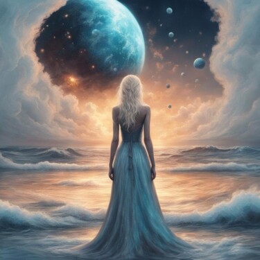 Digital Arts titled "waiting" by Machnolga, Original Artwork, AI generated image