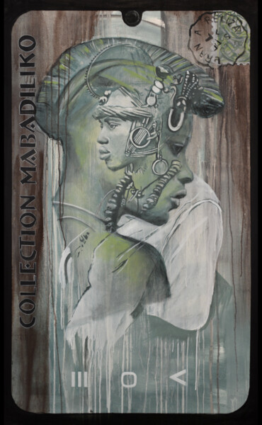 Pintura titulada "Collection Mabadili…" por Osi, Obra de arte original, Acrílico