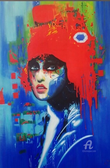 绘画 标题为“Douce France2” 由France Cordoba- Pacholski (Artmonica) (Artmonica), 原创艺术品, 油