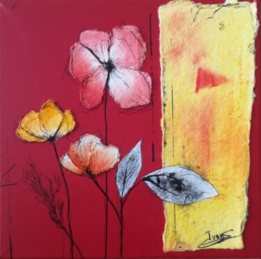 C'est un flagrant Dibujo titulada "C'est un flagrant" por Ivan Colas, Obra de arte original, Pastel Montado en Bastidor de camilla de madera