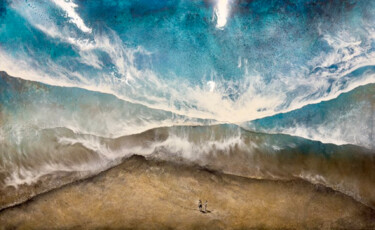 Pittura intitolato "I'll See It When I…" da Kseniia Eliseeva, Opera d'arte originale, Acrilico