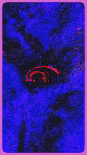Grafika cyfrowa / sztuka generowana cyfrowo zatytułowany „GOD'S EYE” autorstwa Go.Rk.Art, Oryginalna praca, 2D praca cyfrowa