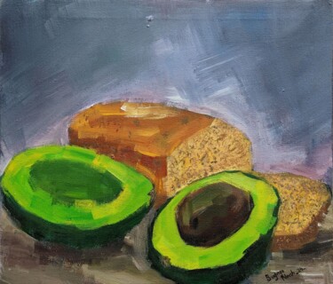 Untitled Painting titled "Untitled" by Noah Bugingo, Original Artwork, Acrylic Mounted on Wood Stretcher frame