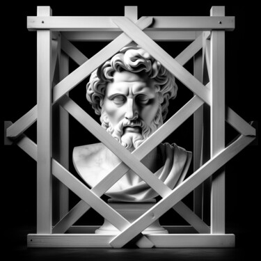 The Third Polyptych 4/6 Grafika cyfrowa / sztuka generowana cyfrowo zatytułowany „The Third Polyptych…” autorstwa Luigi M. Verde, Oryginalna praca,…