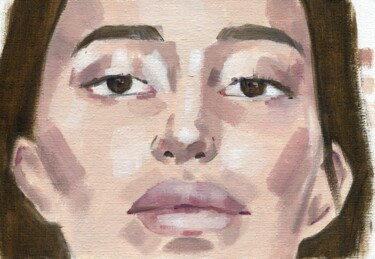 Portrait 2 绘画 标题为“Portrait 2” 由Anja Rudko, 原创艺术品, 油