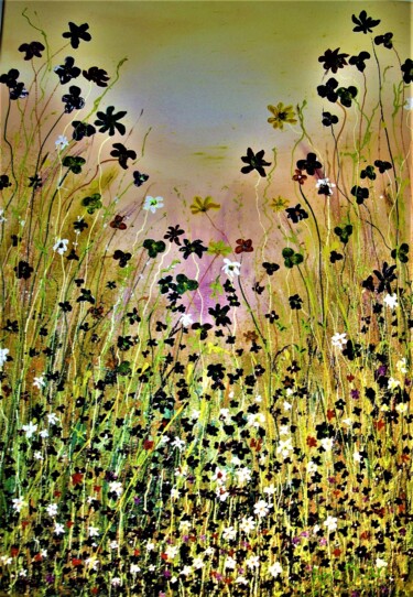 绘画 标题为“Spring is in the air” 由Ans Duin, 原创艺术品, 丙烯 安装在木质担架架上