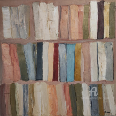 Schilderij getiteld "sweet dreams" door Sophie Dumont, Origineel Kunstwerk, Olie Gemonteerd op Frame voor houten brancard