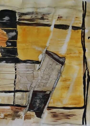 "Petits paysans et s…" başlıklı Tablo Monique Morellec tarafından, Orijinal sanat, Akrilik