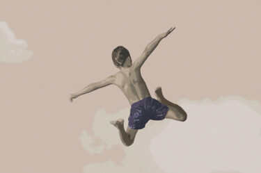 Pintura titulada "The kid inside of us" por Daniel Gibert, Obra de arte original, Oleo
