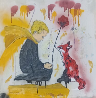 The little Prince New era "The little Prince N…" başlıklı Tablo João Miranda tarafından, Orijinal sanat, Akrilik