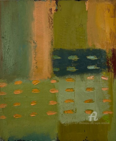 绘画 标题为“For Carlo Scarpa #3” 由Angela Nicholson, 原创艺术品, 油