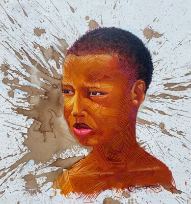 绘画 标题为“Tomorrow unfold” 由Opeyemi Aremu, 原创艺术品, 丙烯