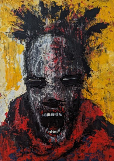 Painting titled "Fashion" by Vaxo Lang, Original Artwork, Acrylic
